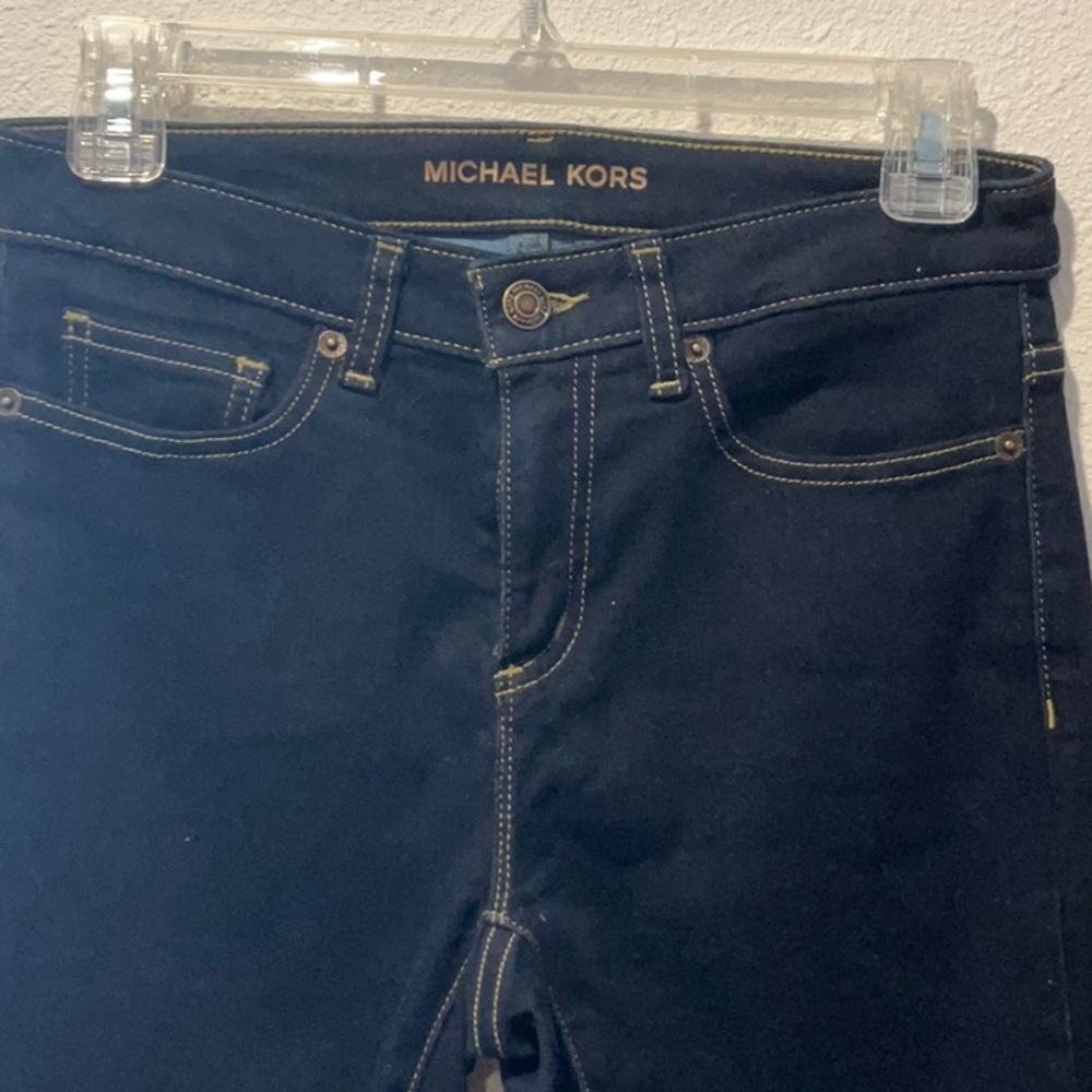 MICHAEL Michael Kors Black Straight Leg Jeans